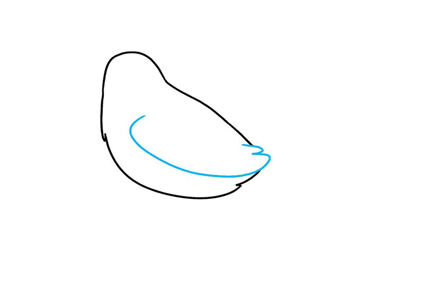 怎么画麻雀