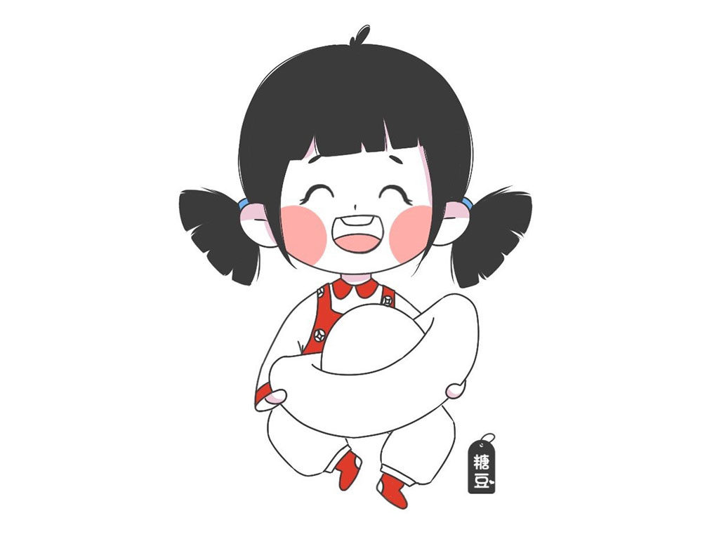 一组关于新年的人物简笔画图片