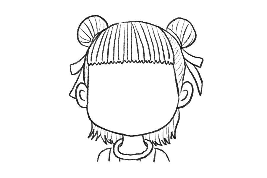 聪明活泼的小哪吒画法步骤