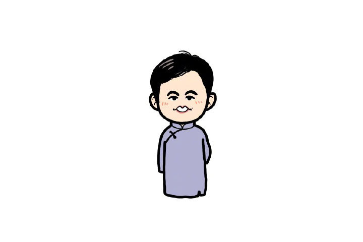 德云男团人物头像简笔画图片