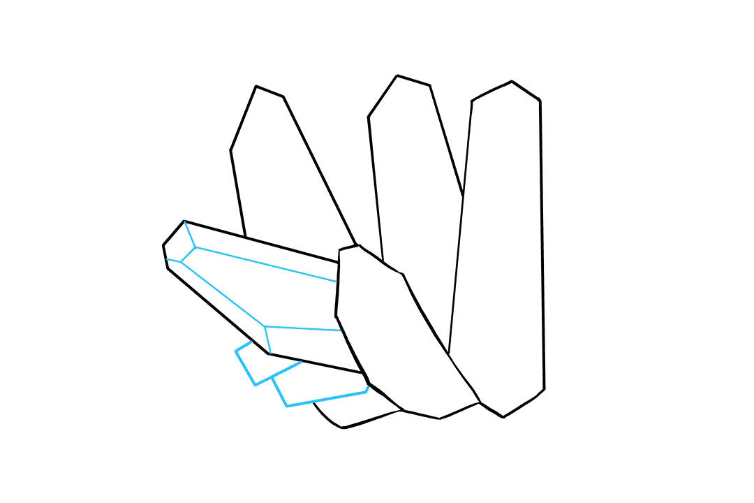 水晶怎么画