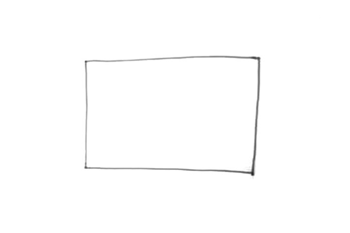 家电简笔画教程之微波炉的画法