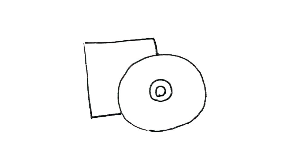 CD简笔画画法