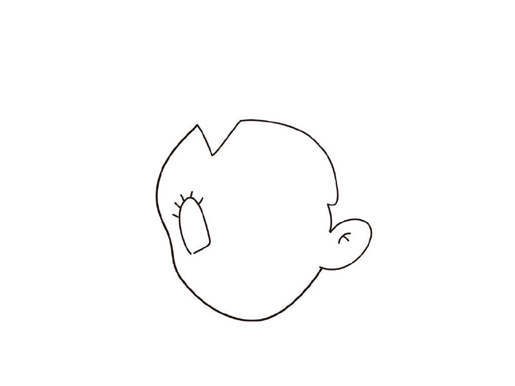 阿童木怎么画