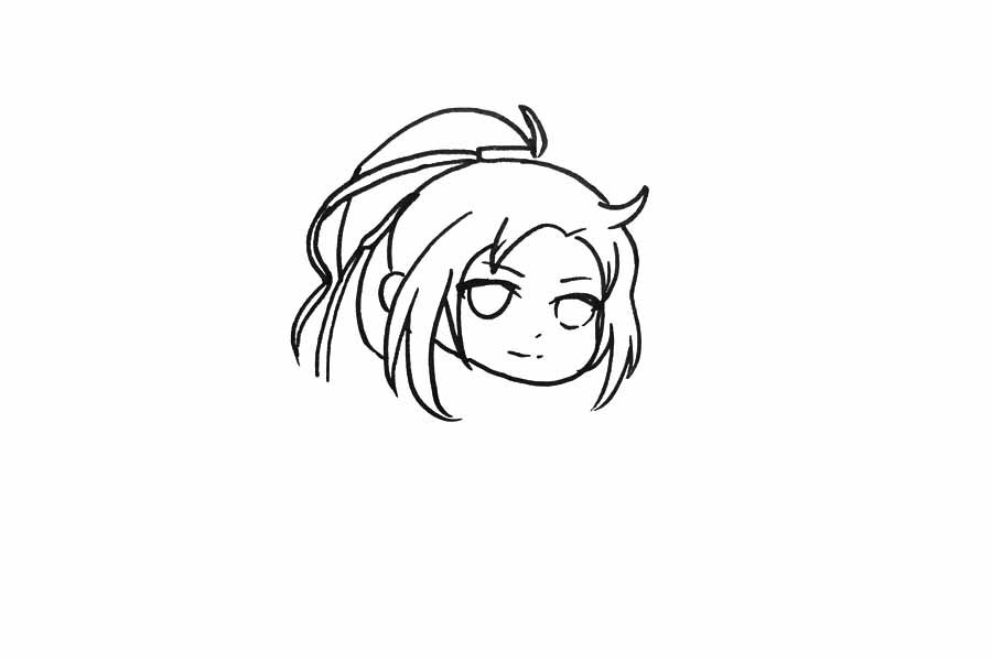 魔道祖师魏无羡简笔画画法