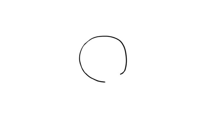 简单围巾简笔画画法步骤