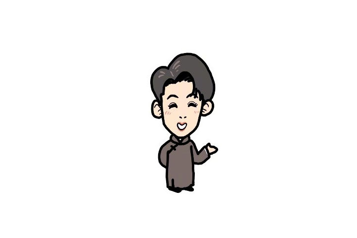德云男团人物头像简笔画图片