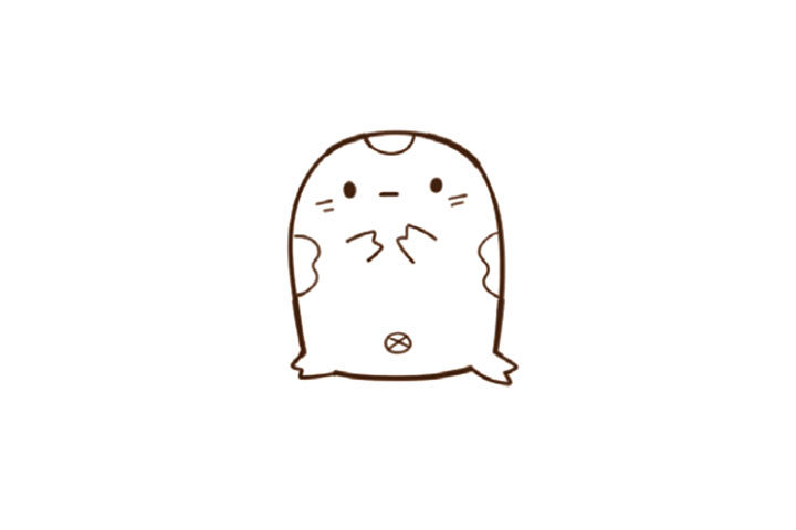 十二生肖简笔画 丑牛怎么画