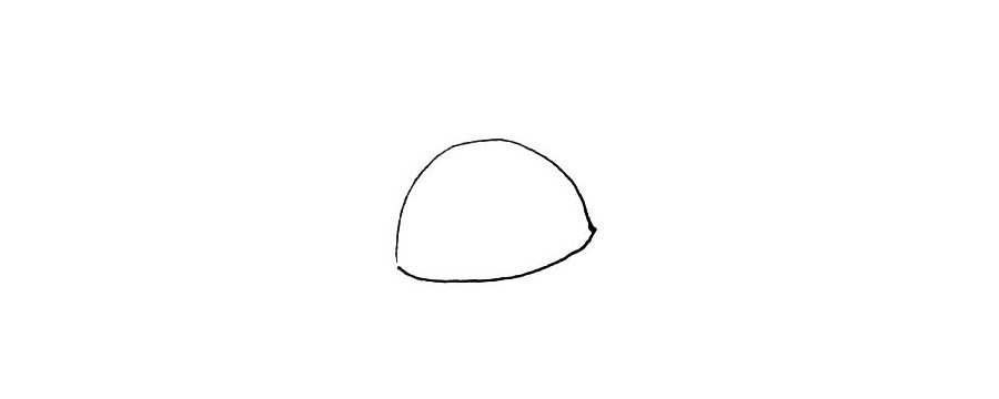 外星人UFO简笔画画法步骤