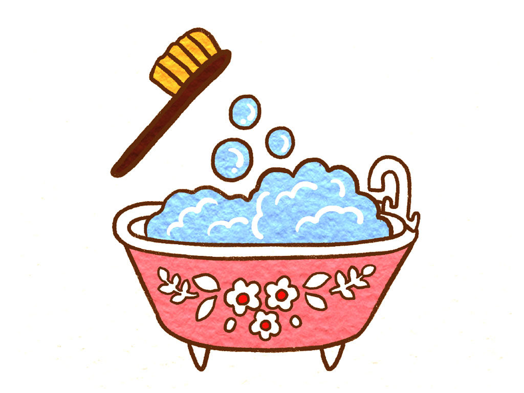 浴缸怎么画