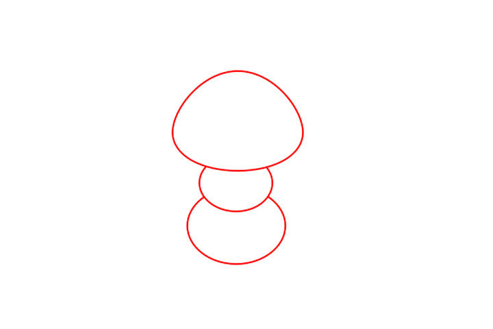 可爱雪人简笔画画法步骤