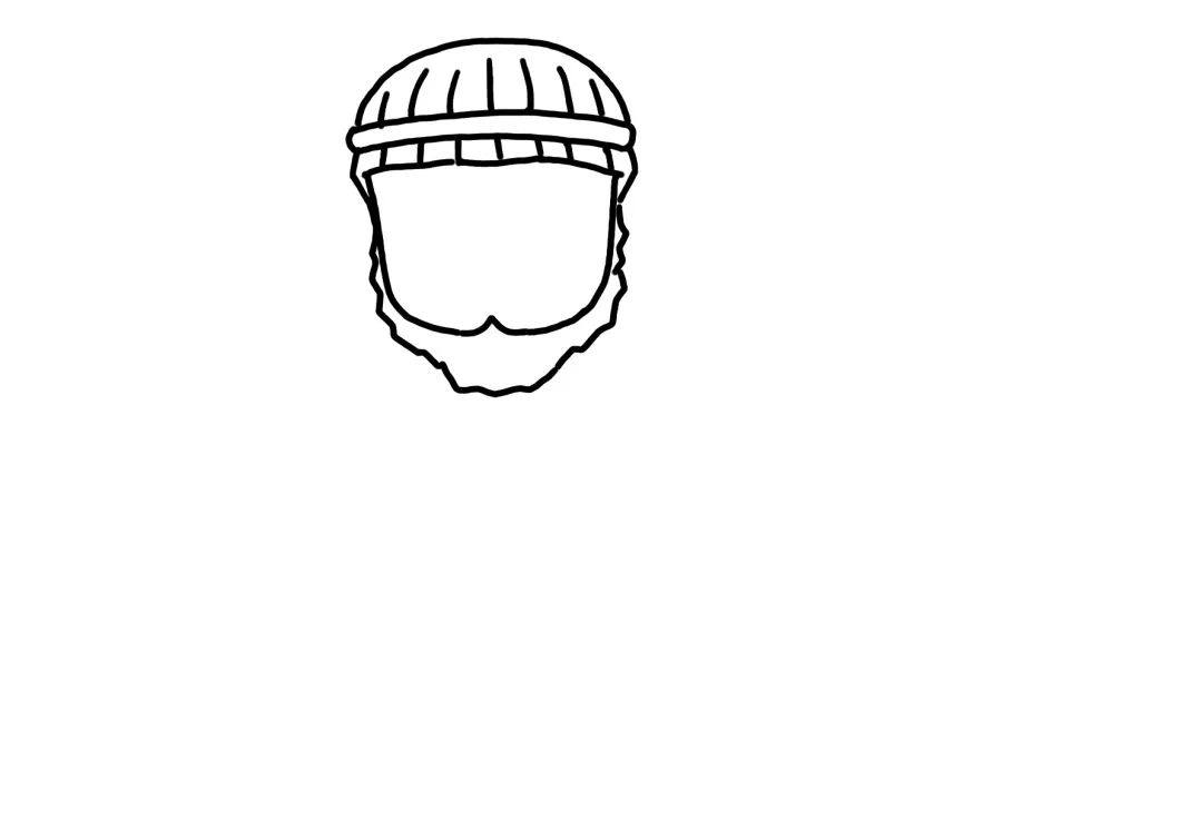 简笔画大力士海格力斯画法步骤
