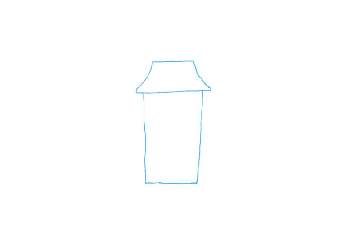 充满童趣的小房子简笔画教程2