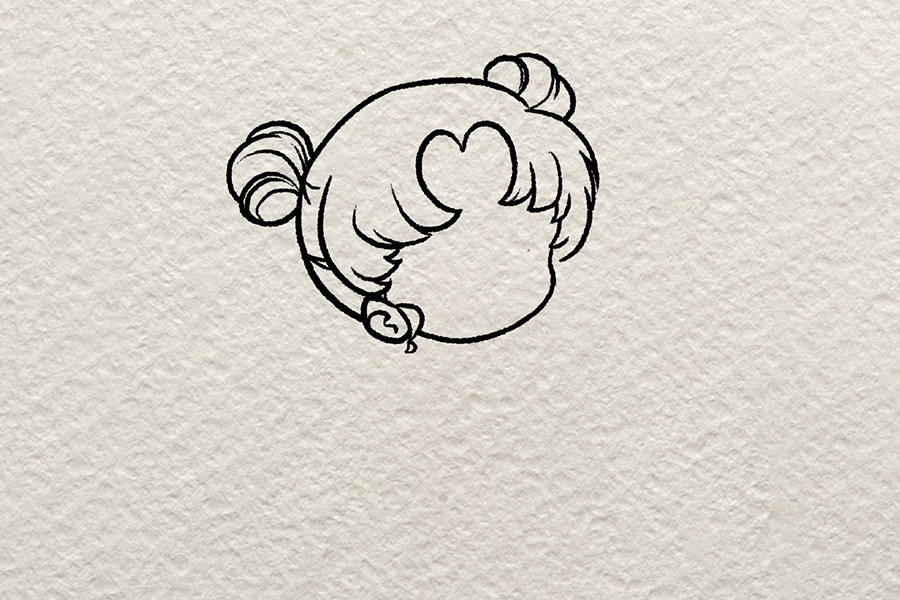 美少女战士简笔画