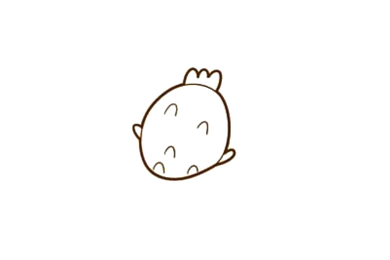 如何画火龙果简笔画