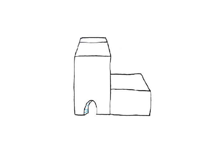 充满童趣的小房子简笔画教程4