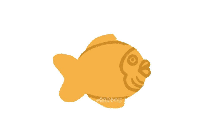 鲷鱼烧怎么画