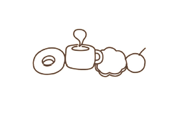 如何画下午茶