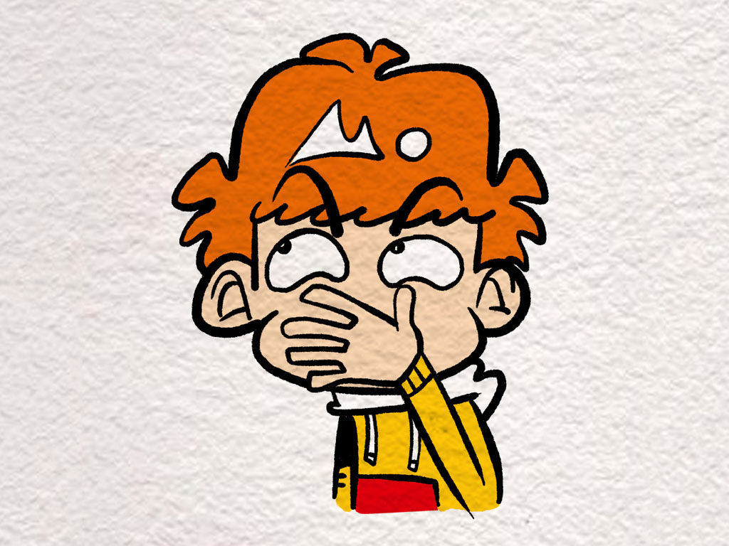 阿衰漫画之阿衰简笔画画法步骤