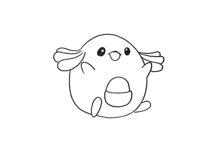 吉利蛋怎么画