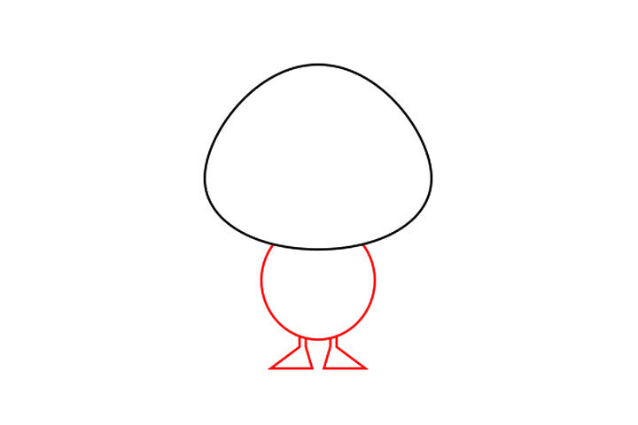 如何画呆萌的小鸭子简笔画