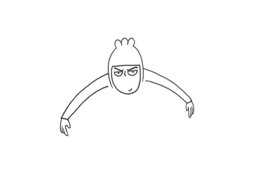 伍六七简笔画画法步骤