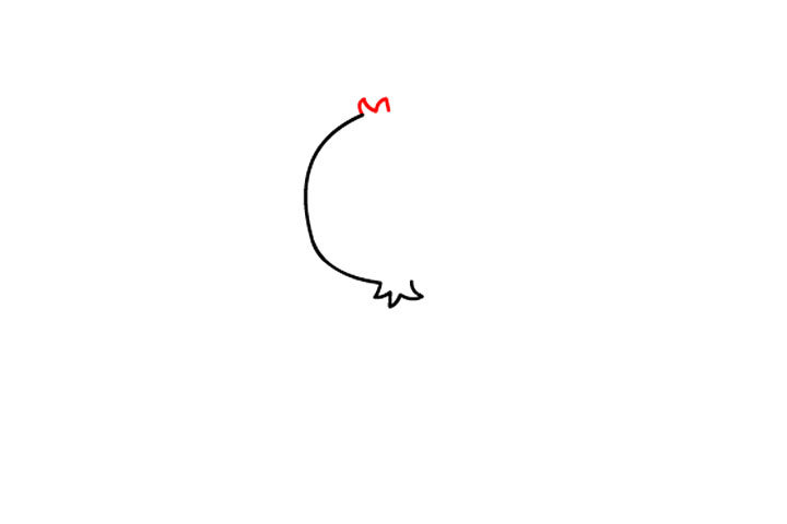 如何画一只可爱的小火鸡简笔画头像