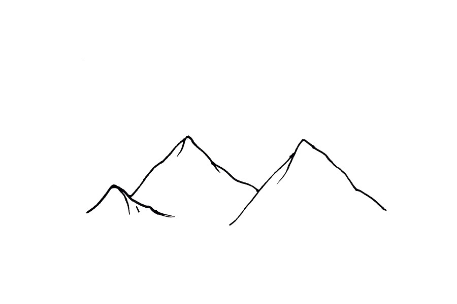 喜马拉雅山怎么画
