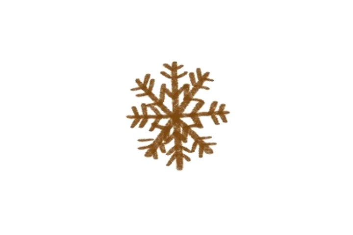 雪花怎么画