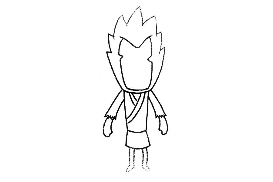 西游记之大圣归来 齐天大圣孙悟空简笔画
