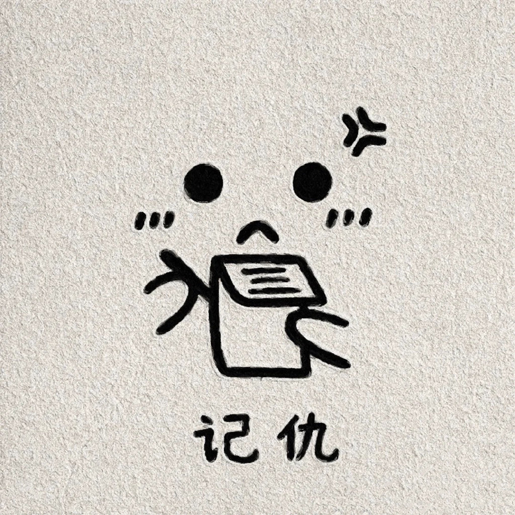 一组可爱表情简笔画