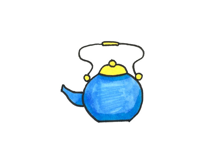 生活用品简笔画大全 水壶怎么画