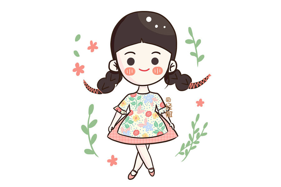 春天在哪里呀！春天在那小姑娘的眼睛里！