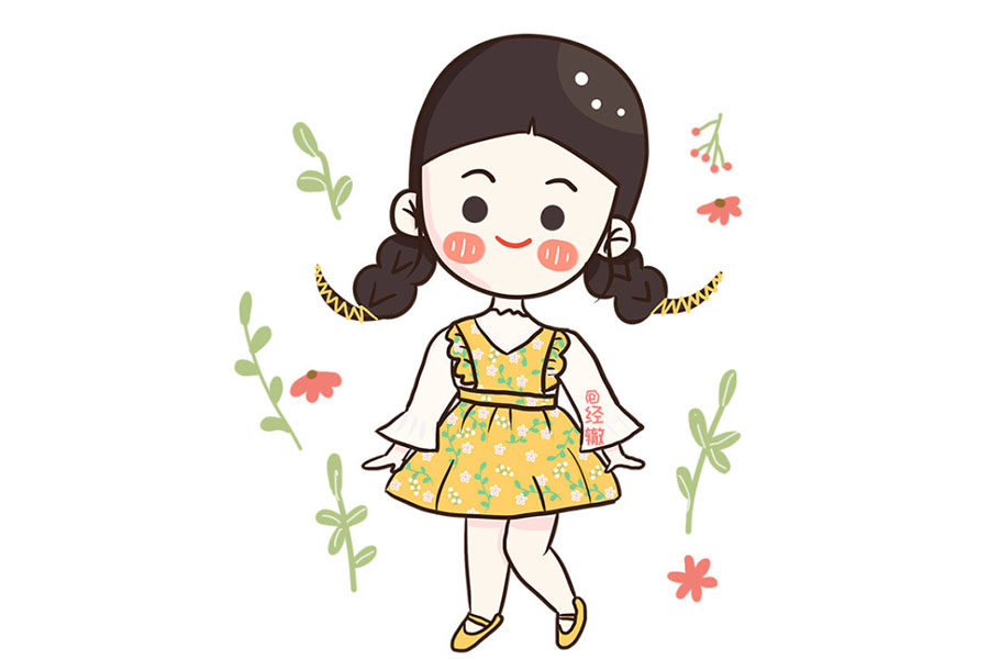 春天在哪里呀！春天在那小姑娘的眼睛里！