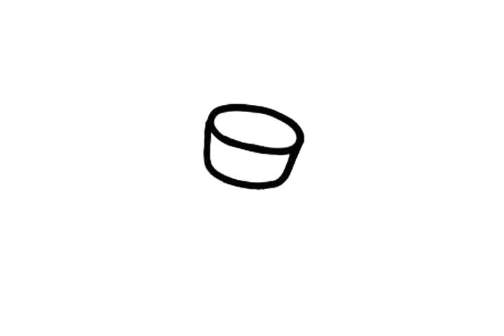 生活小物品手电筒简笔画画法步骤