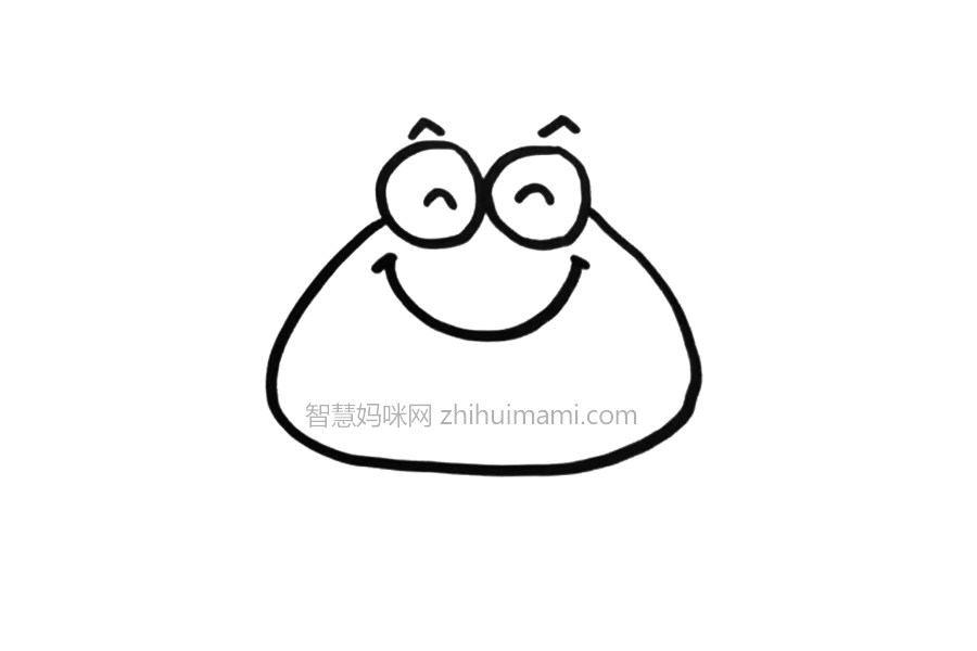 可爱的小螃蟹怎么画