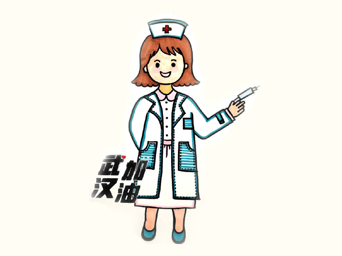 护士简笔画画法步骤