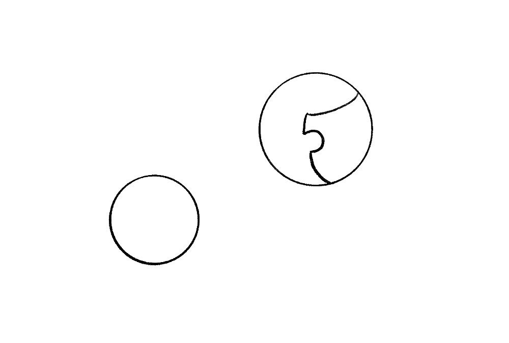 学画重阳敬老简笔画