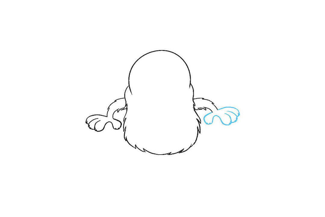 如何画卡通怪兽简笔画