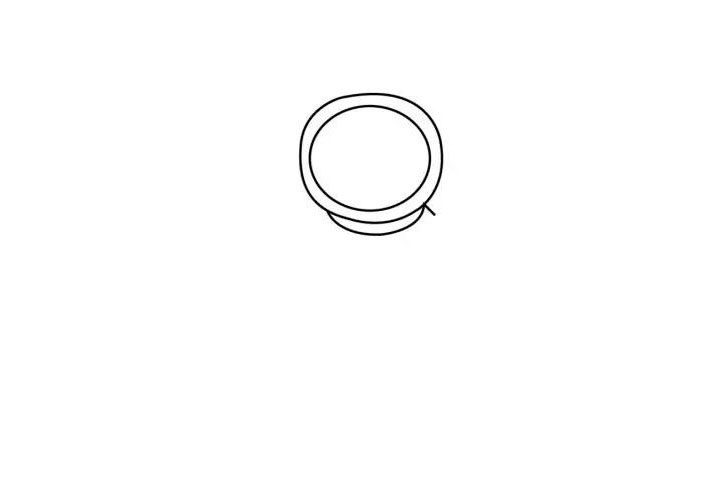 太空人简笔画画法步骤