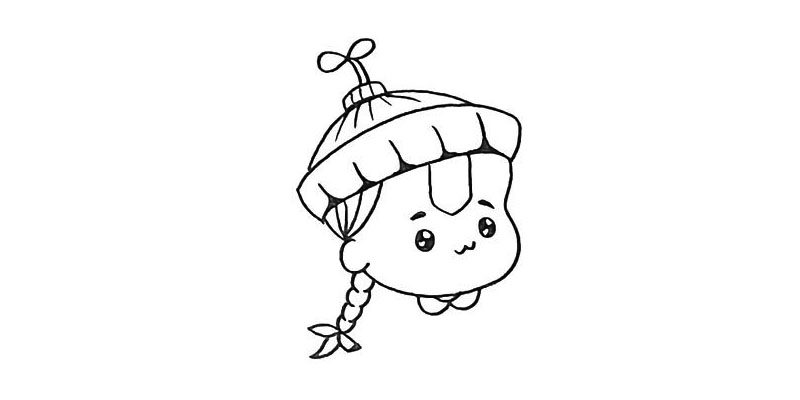 僵小鱼简笔画画法教程