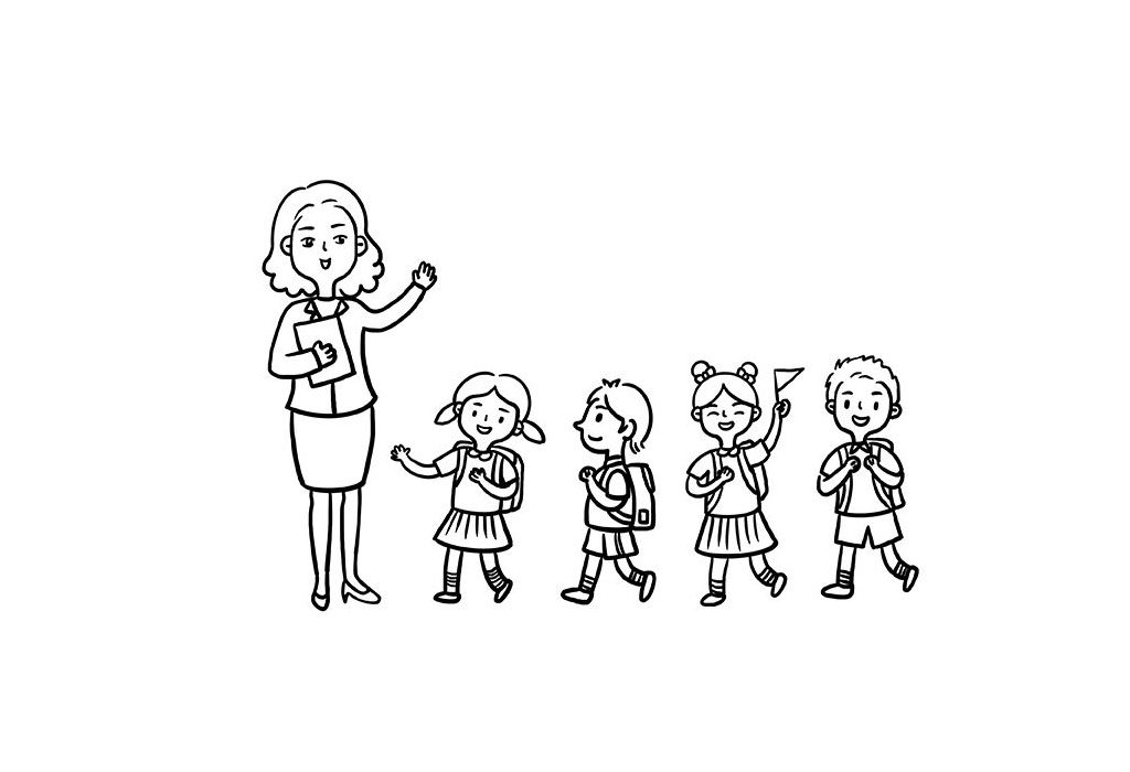 教师节快乐简笔画图片素材