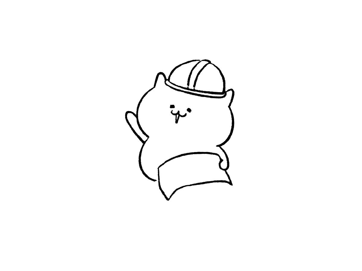 工程师小猫简笔画画法步骤