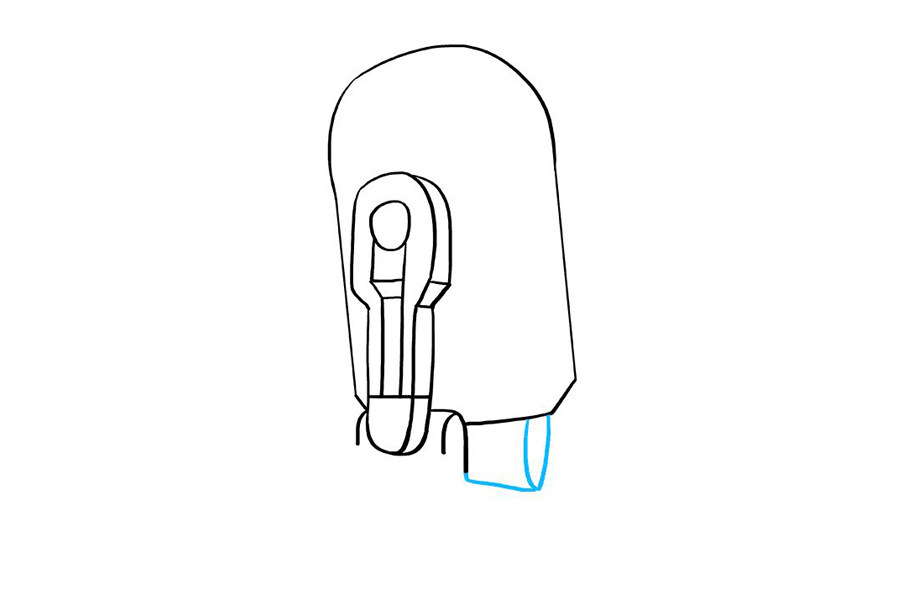 星球大战 R2-D25040机器人怎么画