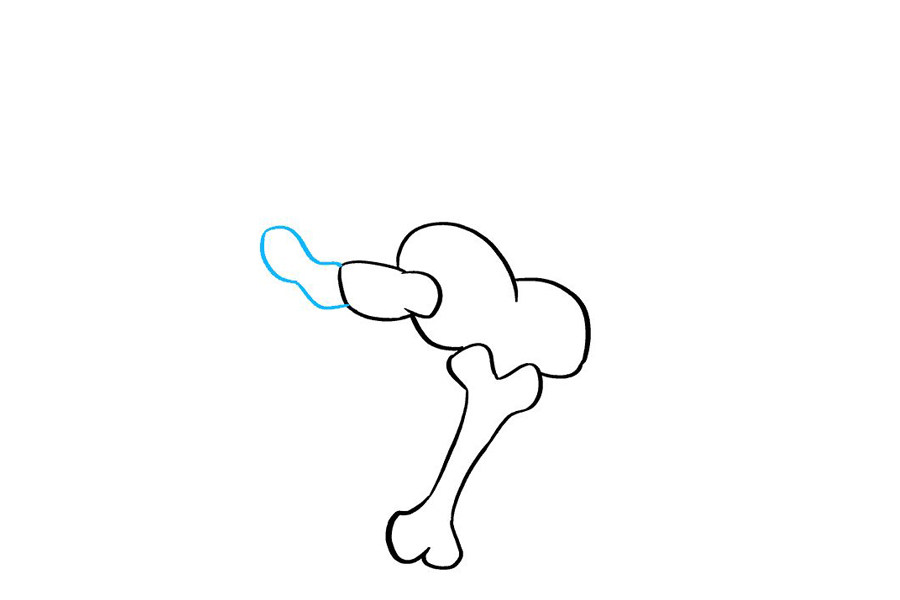 如何画骷髅手
