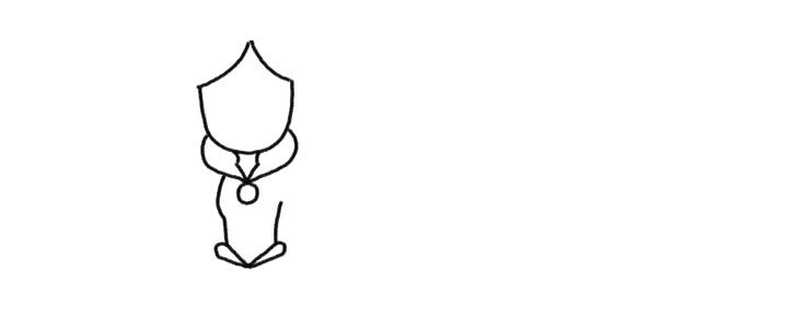 公主勇士简笔画画法步骤