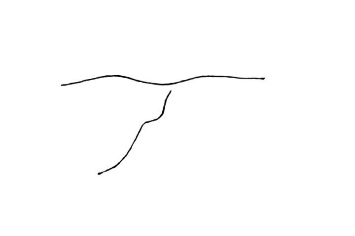 鹤的简笔画画法步骤