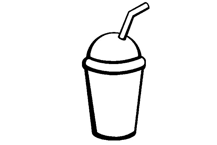 果汁饮料简笔画图片