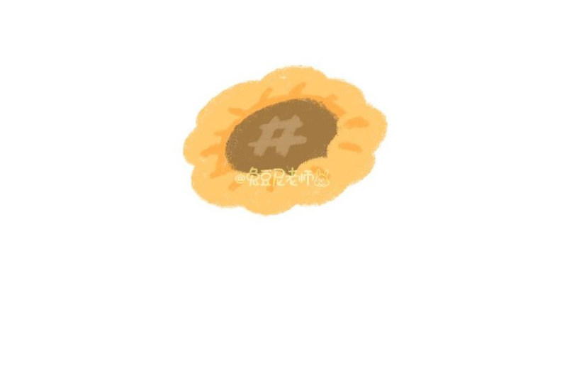 简单的向日葵怎么画