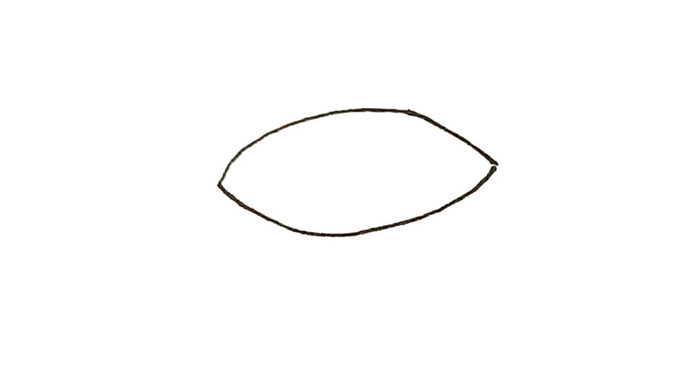 飞艇简笔画画法步骤